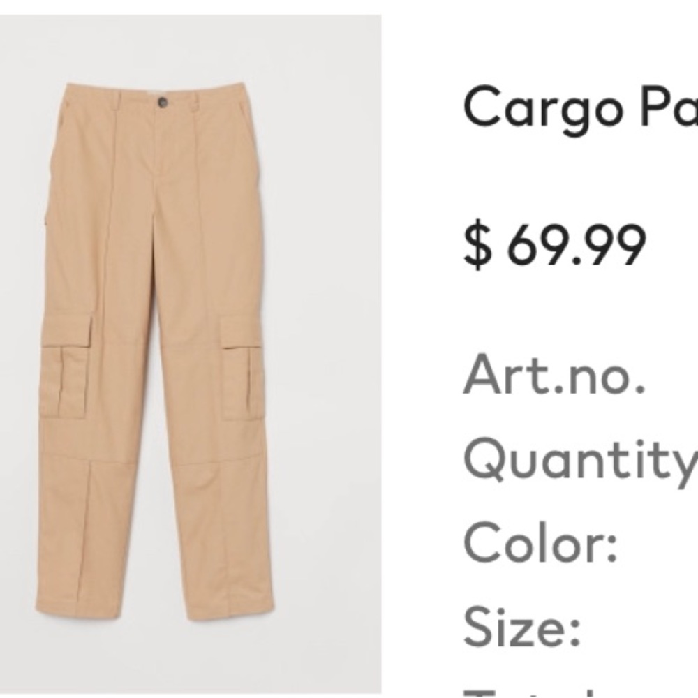 Cargo pants